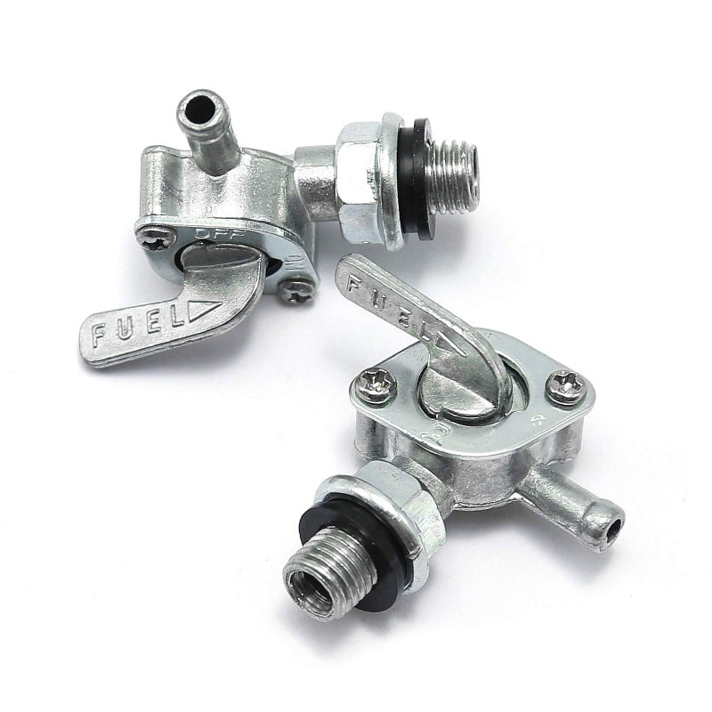 Anxingo 2 Pack Fuel Shut Off Valve Switch Fuel Pump Valve for Generator Fuel Tank 28-1783-V Threads M10 x 1.25 - Image 2